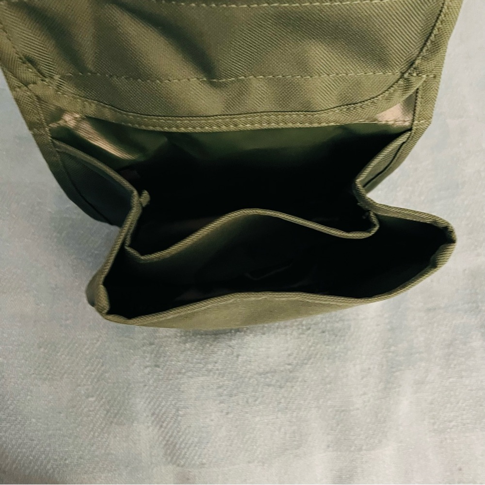 NWT Bob Allen Original Divided Shell Pouch With Belt Hunter Green Shooting Pouch - Picture 8 of 8